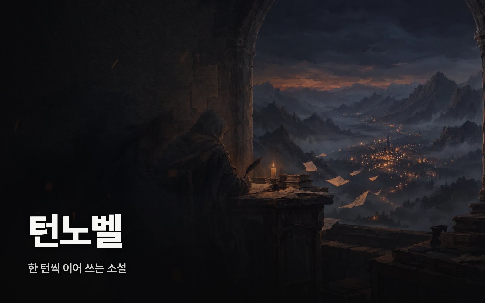 턴노벨 사이트 열기